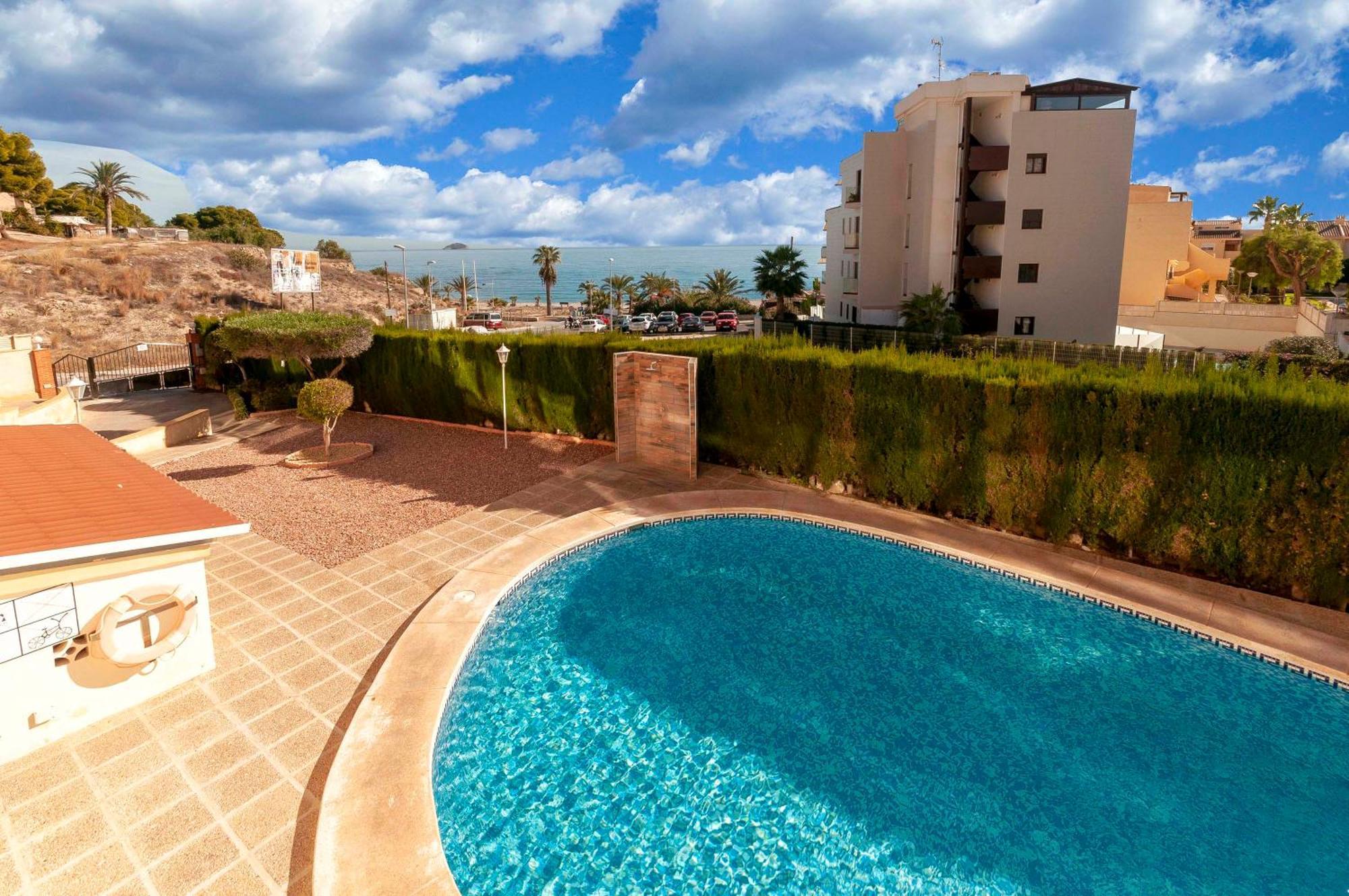 Primera Linea, Gran Terraza, Maravillosas Vistas, Alto Standing Villajoyosa Luaran gambar