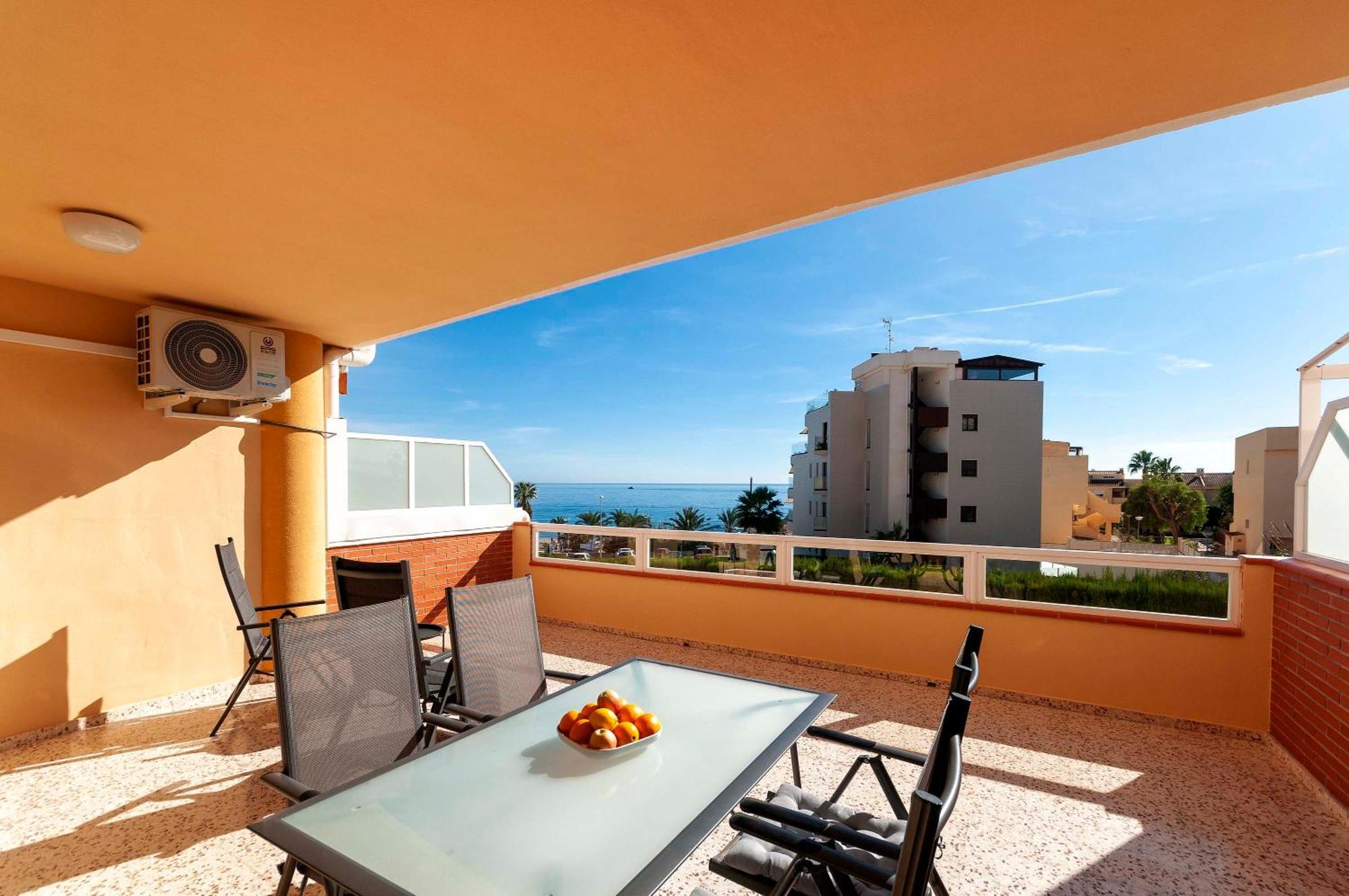 Primera Linea, Gran Terraza, Maravillosas Vistas, Alto Standing Villajoyosa Luaran gambar